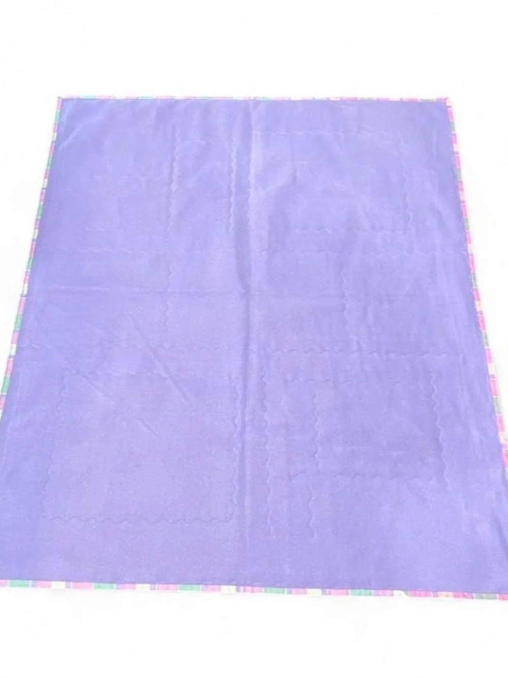 Floral Rose Patchwork Quilt - Pink & Green